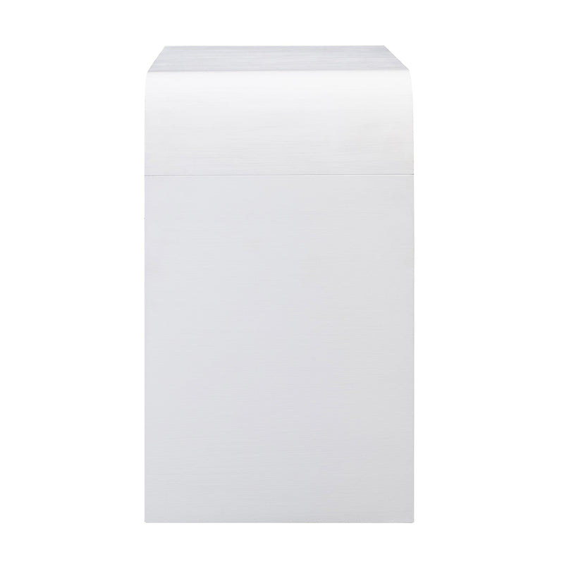 Hump 6 Drawer White Dresser