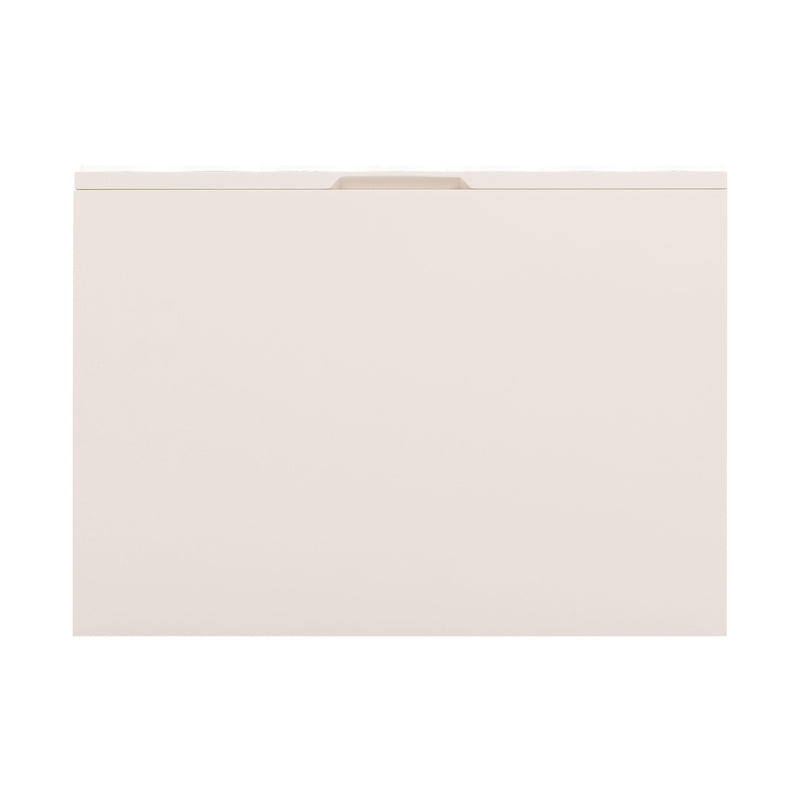 Tori Motif Taupe Nightstand
