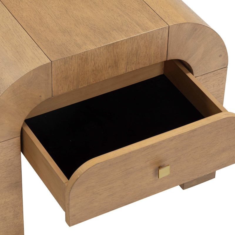 Hump Natural Nightstand