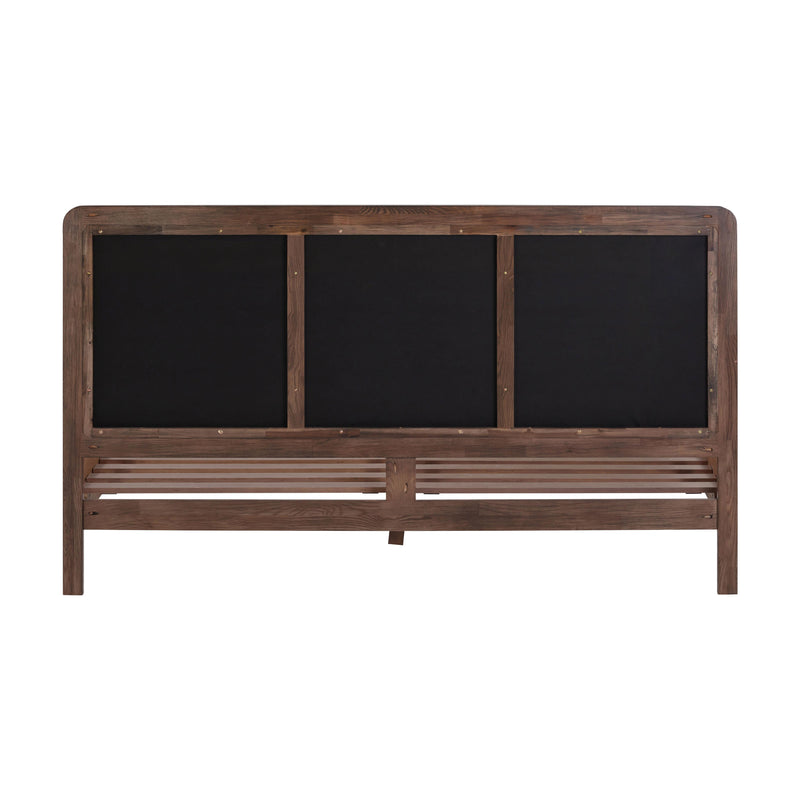 Hella Taupe Velvet King Bed