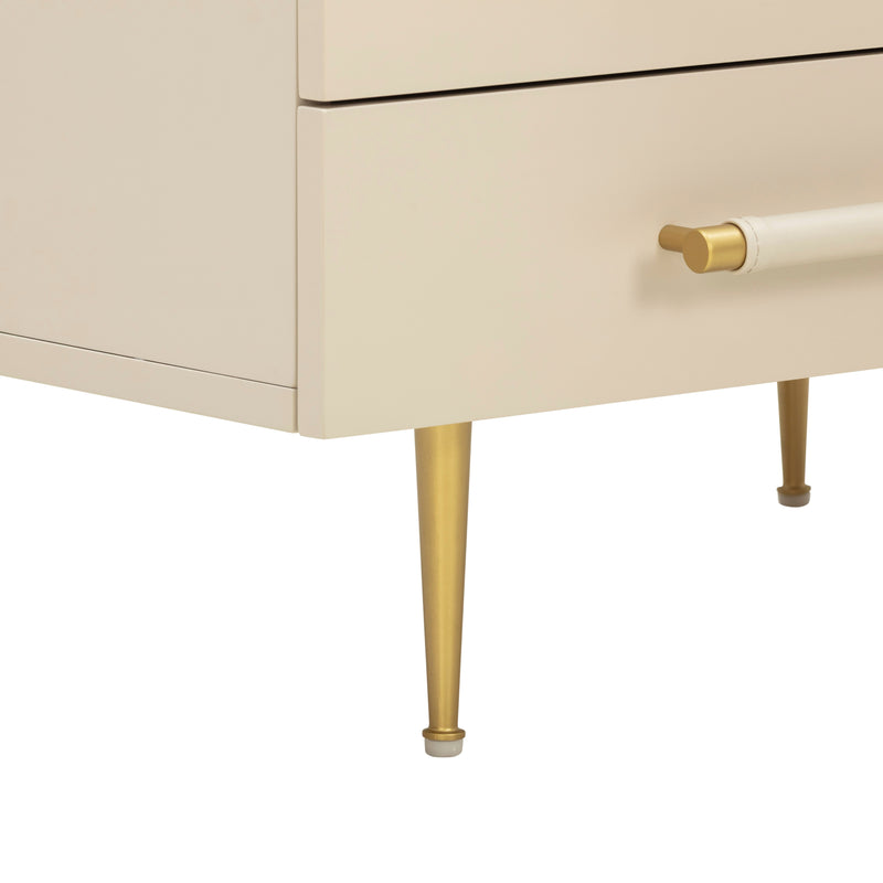 Trident Taupe Nightstand