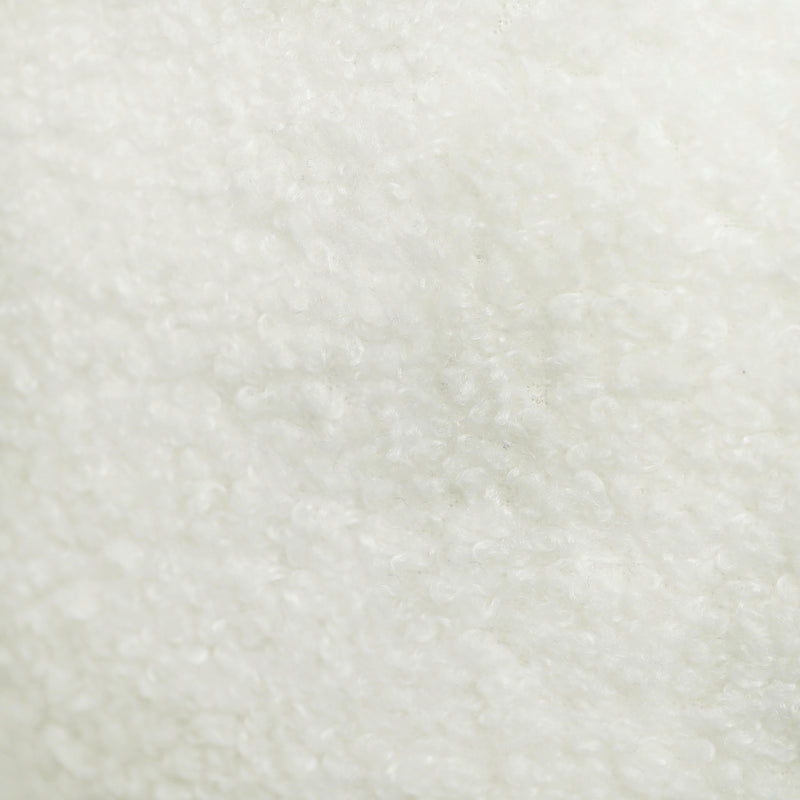 Boba Cream Vegan Shearling 14 inch Pillow