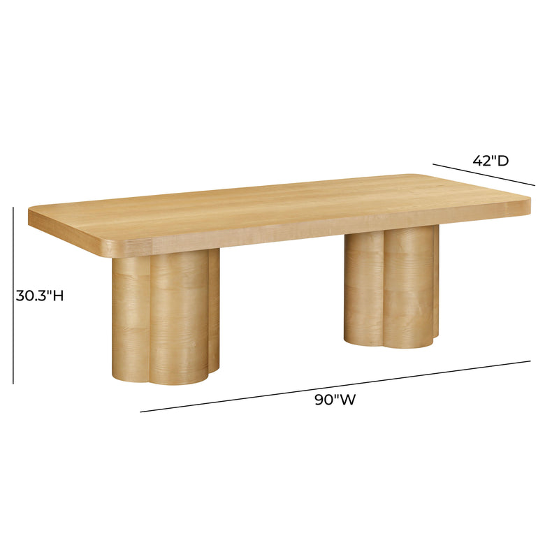 Bambi Natural Ash Dining Table