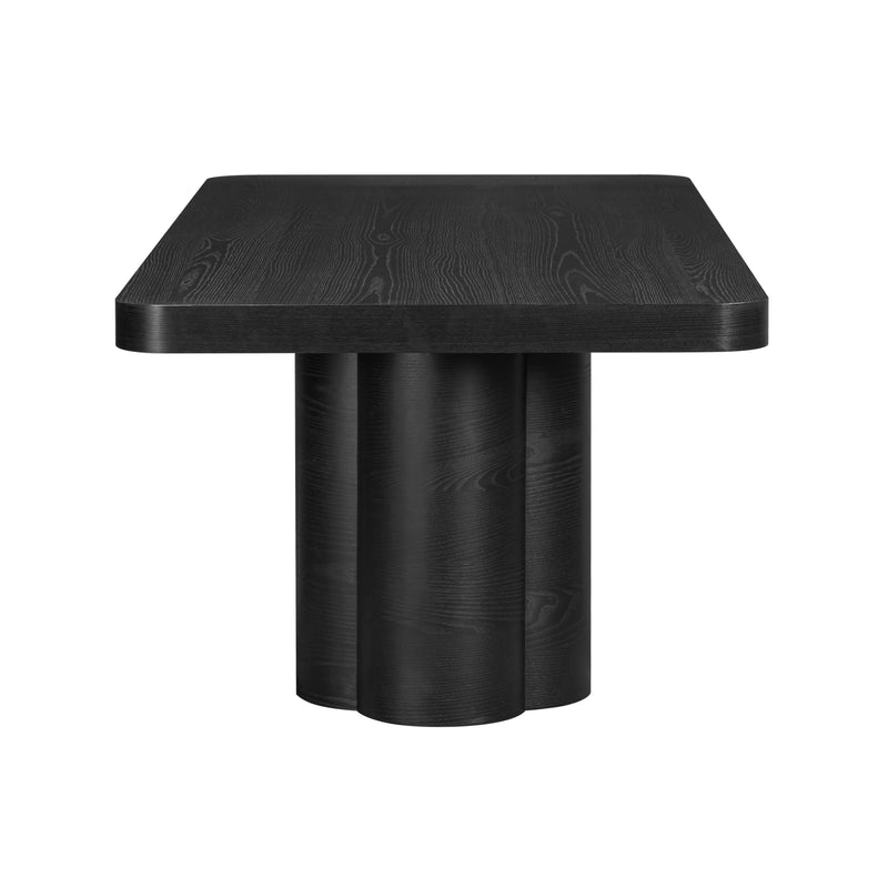 Bambi Black Ash Dining Table