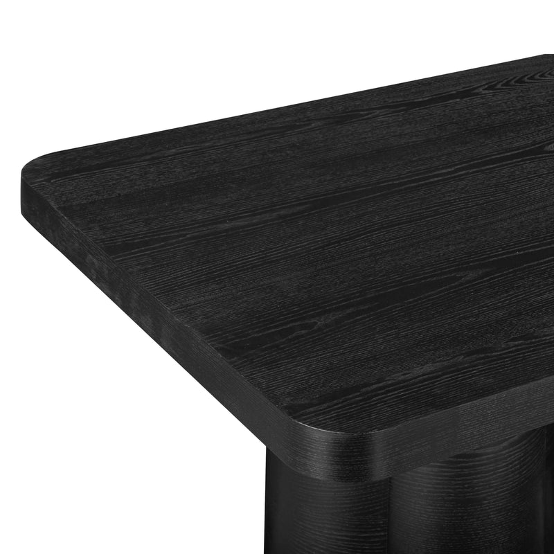 Bambi Black Ash Dining Table