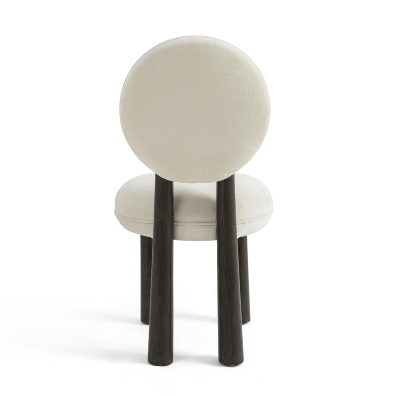 Sulley Cream Perfomance Chenille Dining Chair