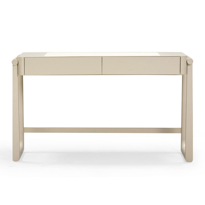 Alfalfa Taupe 2 Drawer Desk