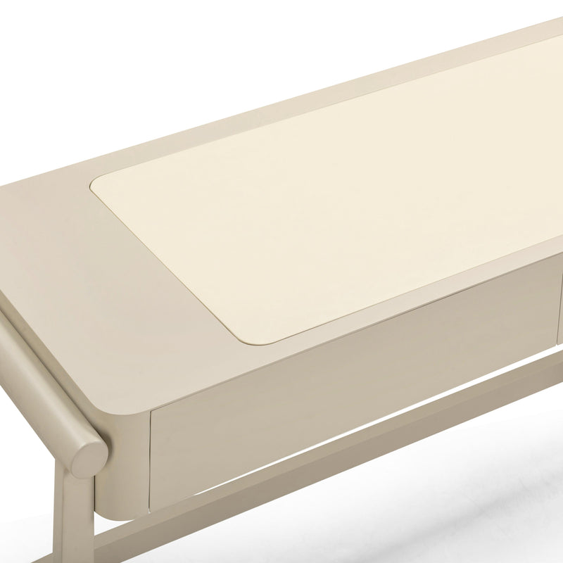 Alfalfa Taupe 2 Drawer Desk