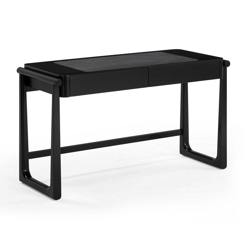 Alfalfa Black 2 Drawer Desk