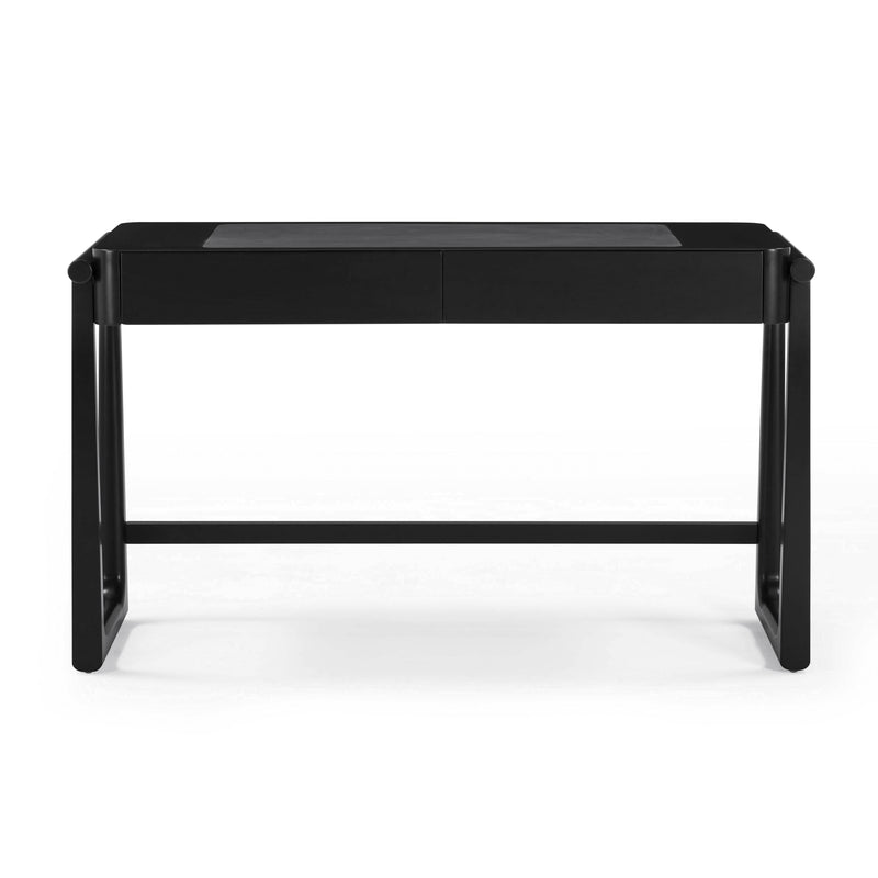 Alfalfa Black 2 Drawer Desk