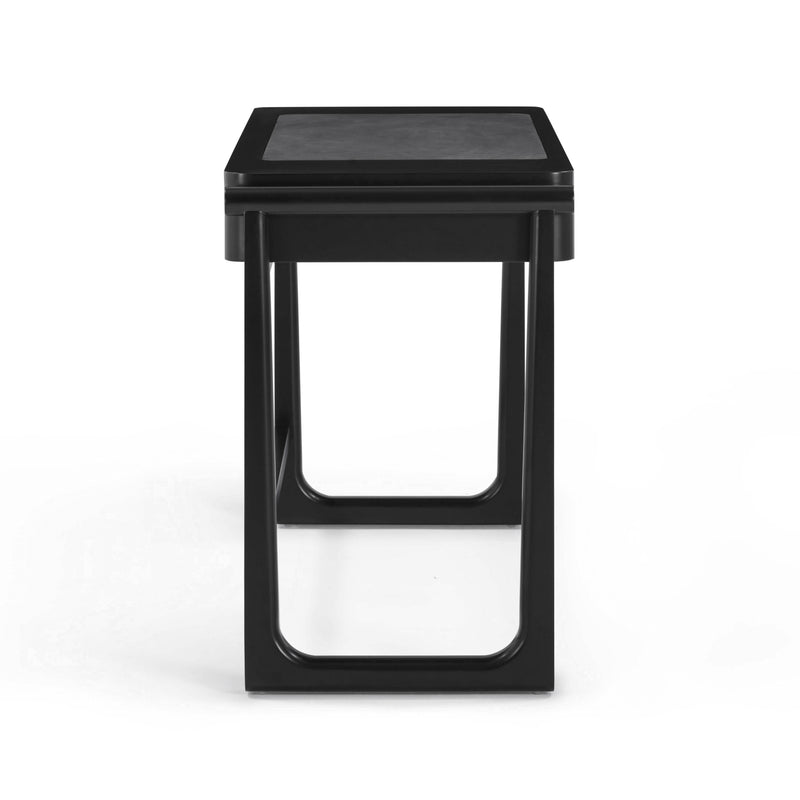Alfalfa Black 2 Drawer Desk