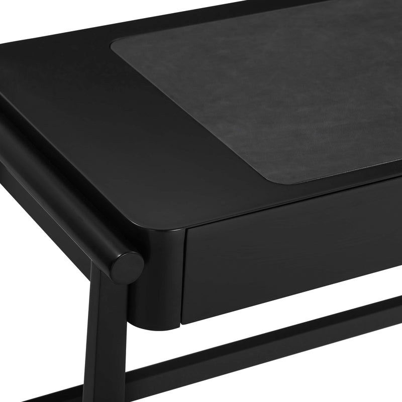 Alfalfa Black 2 Drawer Desk