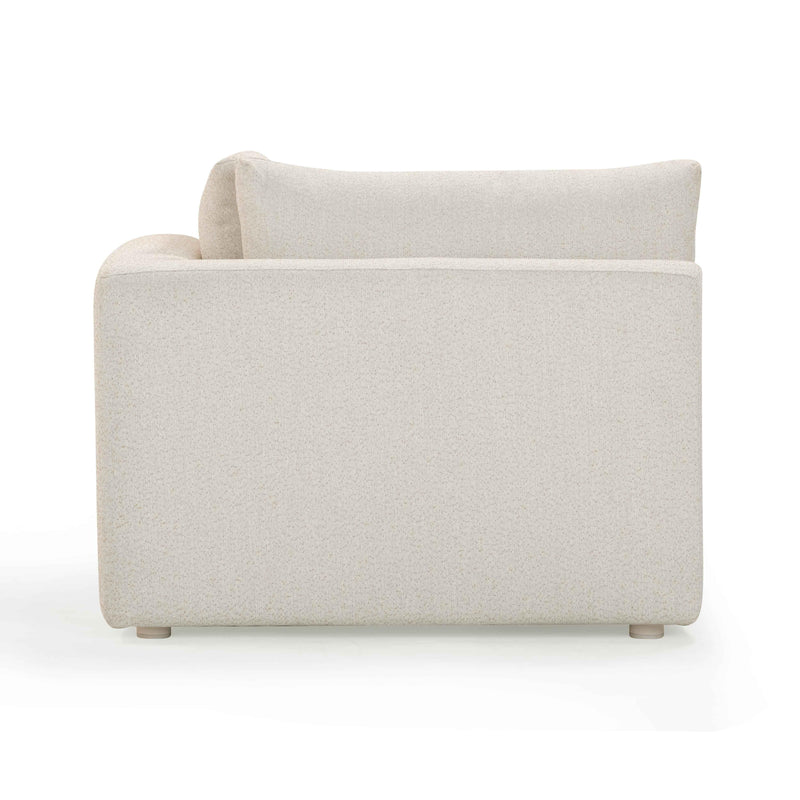 Hangover Cream Modular Outdoor Corner Chair