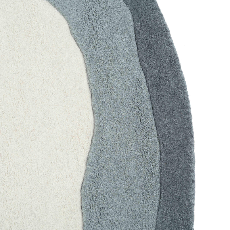 Tarba Grey 8'x10' Organic Floor Rug