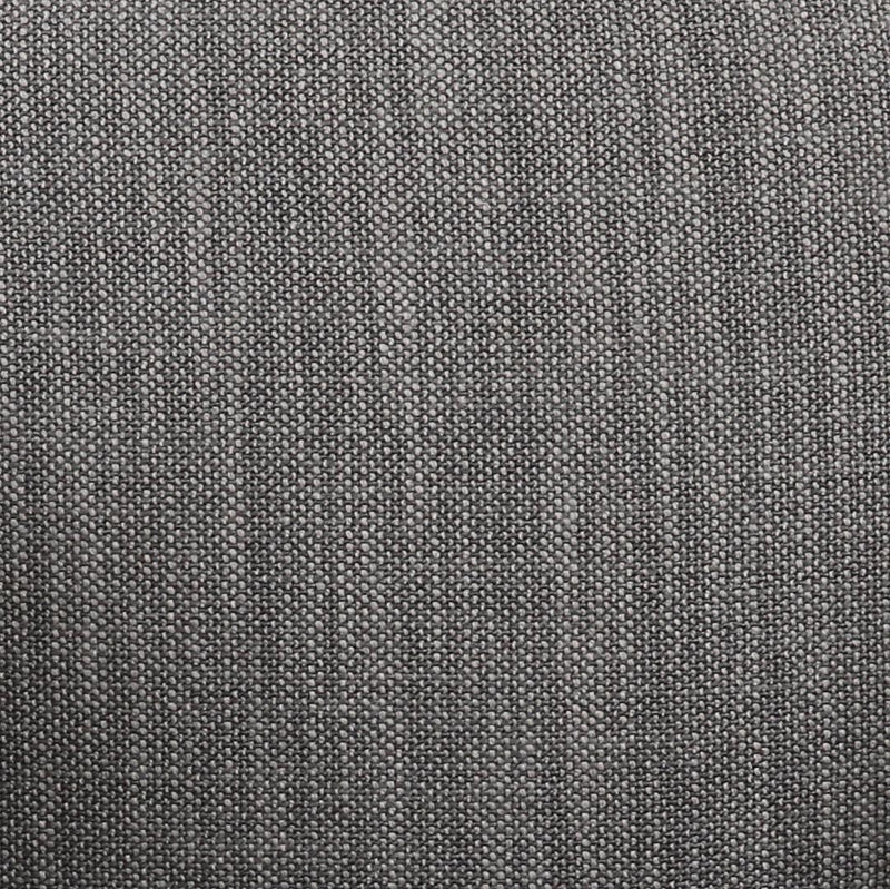 Solange Grey Textured Weave Swivel Chair
