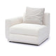 Perry Cream Chenille Modular LAF Corner Chair