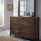 Townsend Eight Drawer Solid Wood Dresser in Java (2024)