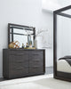 Oxford Eight Drawer Dresser in Basalt Grey (2024)