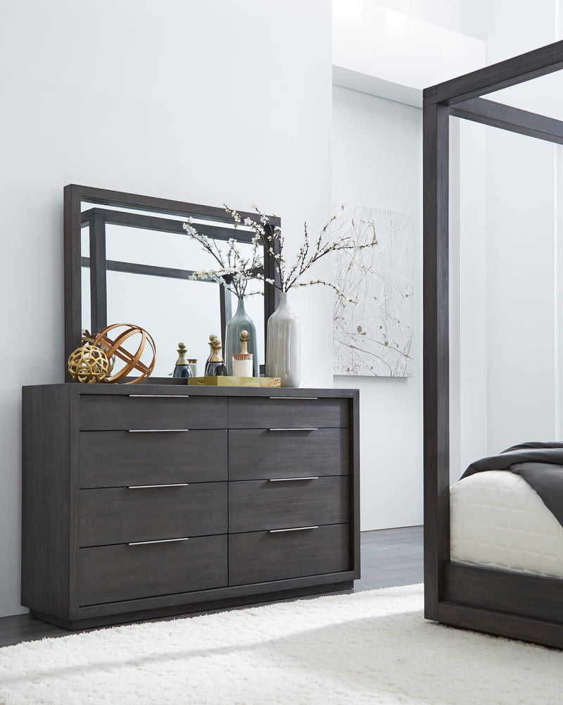 Oxford Eight Drawer Dresser in Basalt Grey (2024)
