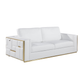 1130 DivanItalia White Sofa – Top Grain Italian Leather
