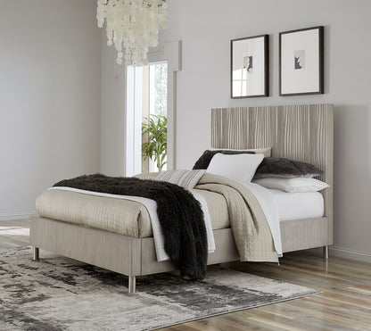 Argento Bed in Misty Grey