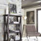 Yosemite Solid Wood 54x39 inch Bookshelf in Cafe