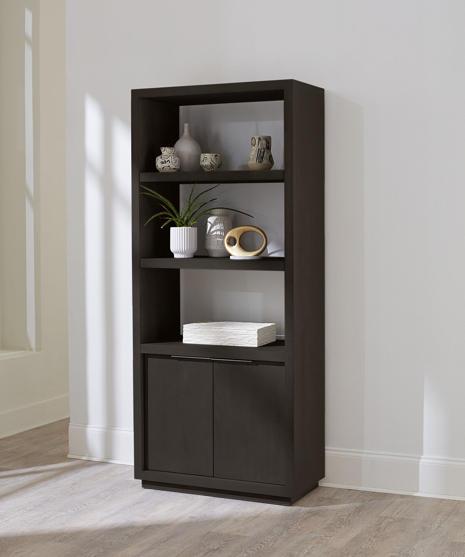 Oxford Bookshelf in Basalt Grey