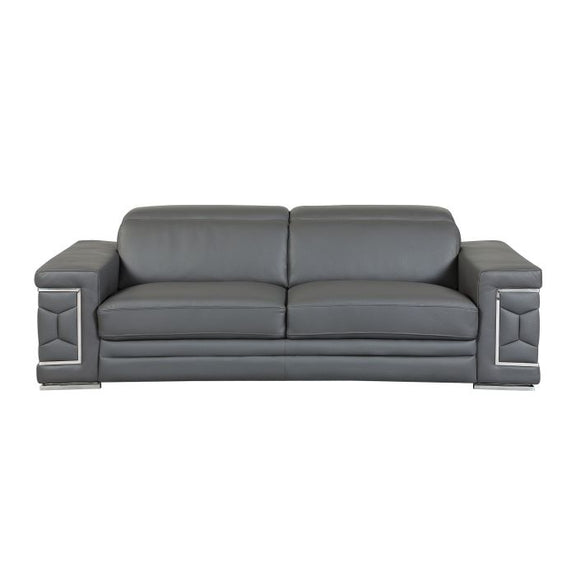692 DivanItalia Camel Sofa with Adjustable Headrest in Top-Grain Italian Leather– view 10
