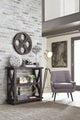Yosemite Solid Wood 36x39 inch Bookshelf in Cafe