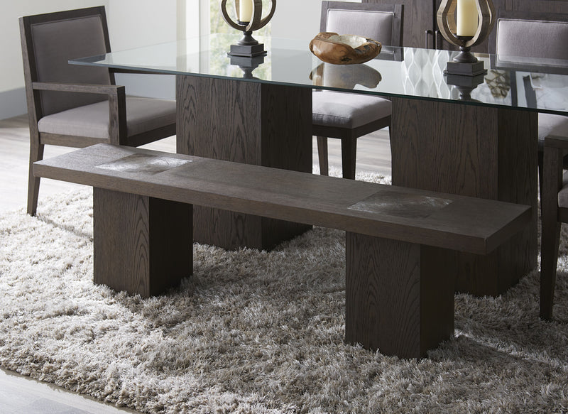 Modesto Wooden Dining Bench in French Roast