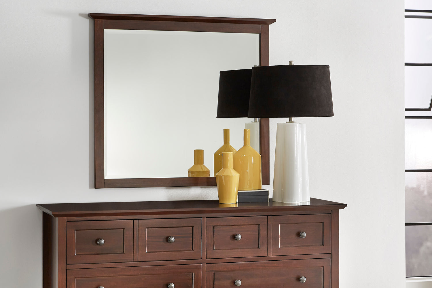 Paragon Mirror in Truffle