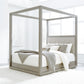 Oxford Canopy Bed in Mineral