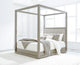 Oxford Canopy Bed in Mineral