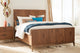 Adler Queen-size Panel Bed in Natural Walnut