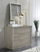Oxford Three-Drawer Nightstand in Mineral (2024)