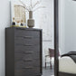 Oxford Six Drawer Chest in Basalt Grey (2024)