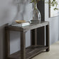 Meadow Solid Console Table in Graphite