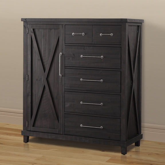 Yosemite Solid Wood Gentleman's Chest in Cafe
