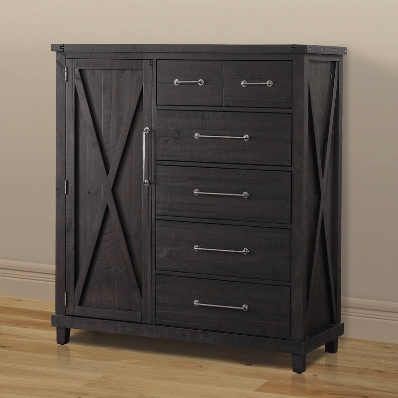 Yosemite Solid Wood Gentleman's Chest in Cafe