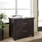 Yosemite Solid Wood Lateral File Cabinet in Cafe