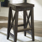 Yosemite Solid Wood Bar Stool in Cafe