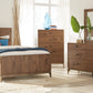 Adler Five Drawer Chest in Natural Walnut (2024)