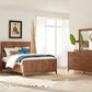 Adler Full-size Panel Bed in Natural Walnut
