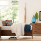Adler King-size Panel Bed in Natural Walnut