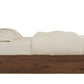 Adler California King-size Panel Bed in Natural Walnut