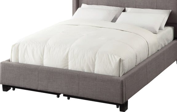 Adona King-Size Upholstered Storage Bed in Dolphin Linen (2026)
