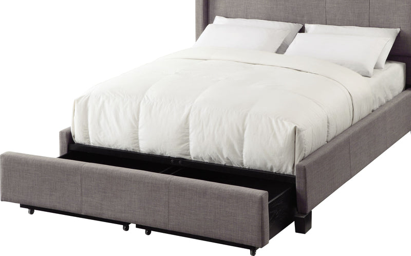 Adona Queen-Size Upholstered Storage Bed in Dolphin Linen (2026)