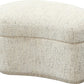 Afra Fully Upholstered Storage Ottoman in Chinchilla