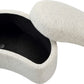 Afra Fully Upholstered Storage Ottoman in Chinchilla