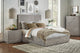 Alexandra Queen-Size Solid Wood Storage Bed in Rustic Latte